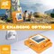 Portable 264 LED Solar Rechargeable Work Light Outdoor Camping Security Light